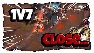 ALBION ONLINE 🏹  1VX WITH BRIDLED FURY amp CARVING SWORD FIGHT UNTIL DEATH 💥💀  PVP COMPILATION 52 [upl. by Niowtna]