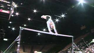 Svetlana Boguinskaia  Uneven Bars  1995 Visa Challenge  Women [upl. by Aztinaj67]