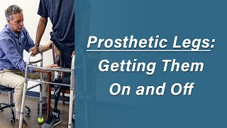 Donning and Doffing a Prosthetic Limb  Prosthetic Training Episode 4 [upl. by Vogele]