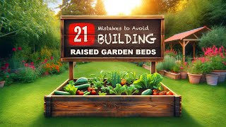 Dont build a Raised Garden Bed without watching this It may save your back budget and plants [upl. by Swiercz]