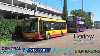 Bus Observations at Harlow Bus Station Saturday 27th January 2024 [upl. by Bresee]