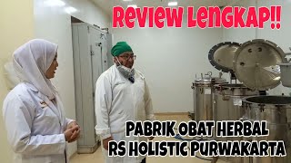 PT HOLISTIC BIO MEDICINE  ROOM TOUR PABRIK OBAT HERBAL DI HOLISTIC PURWAKARTA [upl. by Lad]