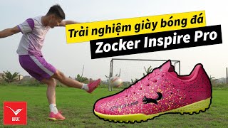 Trải nghiệm Zocker inspire PRO  Đôi giày ngon nhất trong phân khúc tầm trung  Quốc Húi Sport [upl. by Notslar]