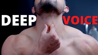 How To Have A DEEPER Voice Naturally 4 EASY Steps [upl. by Ioj]