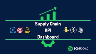 Supply Chain KPI Dashboard in Excel  Customizable I How to Use Tutorial [upl. by Codel]