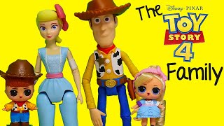 SNIFFYCAT Barbie Families  The Toy Story 4 Family  Toys and Dolls Fun for Kids [upl. by Dolphin]