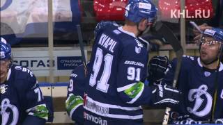 Nicklas Backstrom first KHL goal  Первая шайба Бекстрема в КХЛ [upl. by Ahsha]