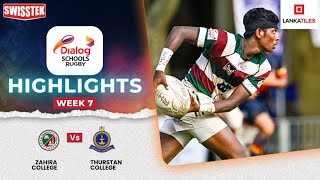 HIGHLIGHTS – Zahira College vs Thurstan College DSRL24 [upl. by Nivrek80]