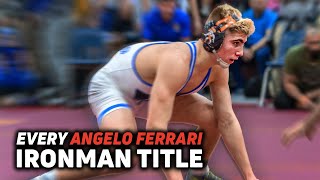 Every Angelo Ferrari Ironman Title [upl. by Marga]