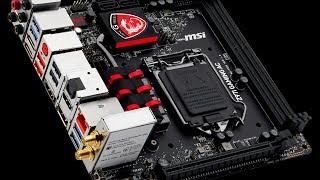 MSI Z97I GAMING AC Unboxing and Overview First Look [upl. by Tloh]