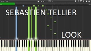 Sebastien Tellier  Look Piano Tutorial Full Song [upl. by Vardon237]