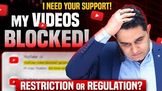 Need Your Help  My Videos Blocked  Restriction or Regulation   realscalpervipul [upl. by Pandich]