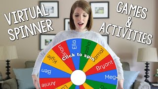 WHEEL OF NAMES Games and Activities for Teachers  Fun Ideas for Virtual Spinners [upl. by Cerelia]