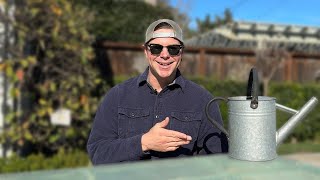 How I Turned a Watering Can Into a Planter [upl. by Granthem]