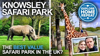 Knowsley Safari Park  Zoo Review amp Full Tour  UK Travel Vlog [upl. by Mainis]