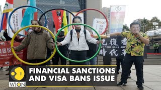 The US imposes human rights sanctions  China  Canada  UK  Visa Ban  WION  English Latest News [upl. by Eciral]