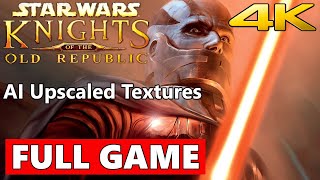 Star Wars Knights of the Old Republic Full Walkthrough Gameplay  No Commentary 4K PC Longplay [upl. by Mharba528]