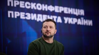 Пресконференція Президента України Володимира Зеленського [upl. by Panayiotis]