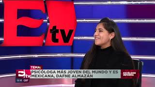 Dafne Almazán la joven mexicana que a sus 18 años estudia un posgrado en Harvard [upl. by Ljoka]