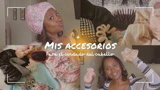 Cómo cuido mi cabello  Accesorios que uso para cuidar mi cabello con alisado permanente [upl. by Giselle]