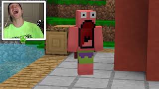 TRY NOT TO LAUGH MINECRAFT CHALLENGE 😂 [upl. by Sanfourd]