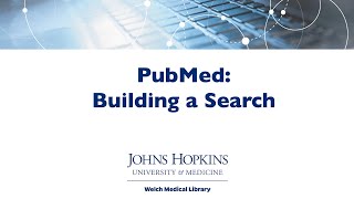 PubMed Building a Search [upl. by Bever280]