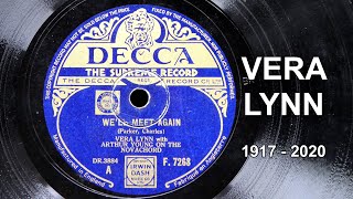 WELL MEET AGAIN  VERA LYNN 1939 on Decca 78 RPM Dame Vera Lynn The British Forces Sweetheart [upl. by Evelina]