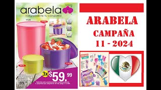 CATALOGO ARABELA CAMPAÑA 11  2024 MEXICO [upl. by Aday]