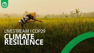 Rising to the Challenge Climate Resilience Strategies and Success  The World Bank Group at COP29 [upl. by Atiekram]