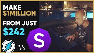 Make a million as Stellite matches Electroneum price [upl. by Noterb]