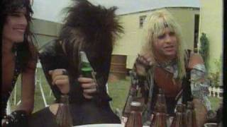 Motley Crue Donnington 1984 interview [upl. by Sair]