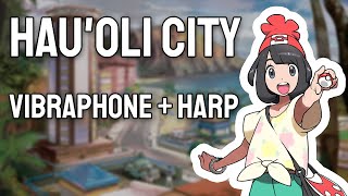 Hauoli City night  Pokémon Sun amp Moon Relaxing Music for Sleeping amp Studying  Vibraphone Cover [upl. by Aronaele]