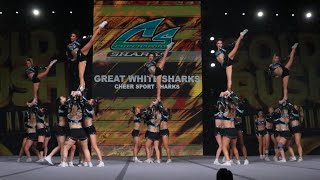 Cheer Sport Great White Sharks The Showdown 2024 [upl. by Leesa734]