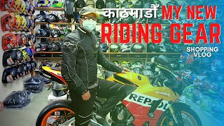 Riding Gear in Kathmandu  Vlog [upl. by Minna631]