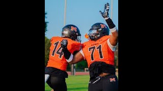 Varsity Football McDonogh vs Concordia Prep Senior Day [upl. by Herzog994]