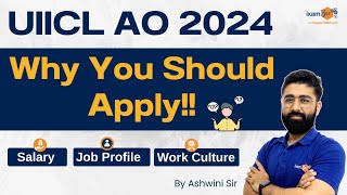 UIICL AO 2024  Salary Job Profile Work Culture Explained  By Ashwini Sir [upl. by Lozar703]