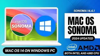 How to install macOS Sonoma on Windows PC 2024 [upl. by Philips]