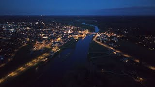 Gramsbergen en Ommen van boven [upl. by Ynhoj]