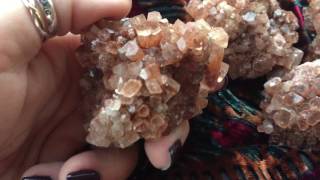 Aragonite Clusters for Emotional Healing  Sage Goddess 2016 [upl. by Eirehs]