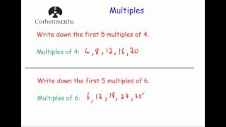 Multiples [upl. by Korie]