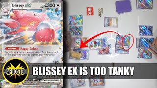 Is Blissey ex The Ultimate Dragapult ex Counter Gameplay Match Pokemon TCG [upl. by Lamiv]