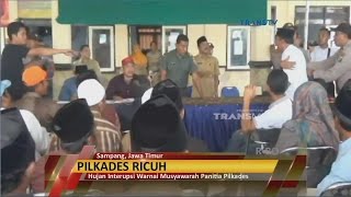 Pilkades Ricuh Hujan Interupsi Warnai Musyawarah Panitia Pilkades [upl. by Esile]