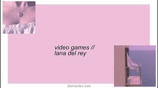 video games  lana del rey lyrics [upl. by Jessa217]