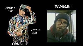 ORNETTE COLEMAN’s 1959 “ Ramblin’ “ in a SINGALONG Mode [upl. by Eelesor]