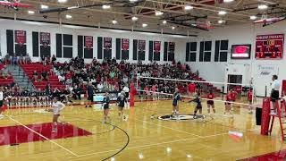 Hoban vs Girard VBall [upl. by Englis]