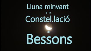 Lluna minvant a la Constellació de Bessons [upl. by Riordan]