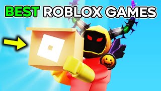 TOP 10 Best Roblox Games YOU NEED TO PLAY [upl. by Callista]