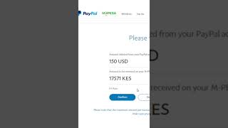 MPESA To PAYPAL How to withdraw money from Paypal to Mpesa [upl. by Wassyngton]