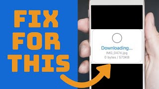 3 Quick Fixes  iPhone Wont Send or Download Pictures [upl. by Durnan]