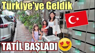 Tatil Başladı😍Tüm Aile Türkiyeye GELDİK🇹🇷 【İstanbul Bölüm 1】 [upl. by Rod]